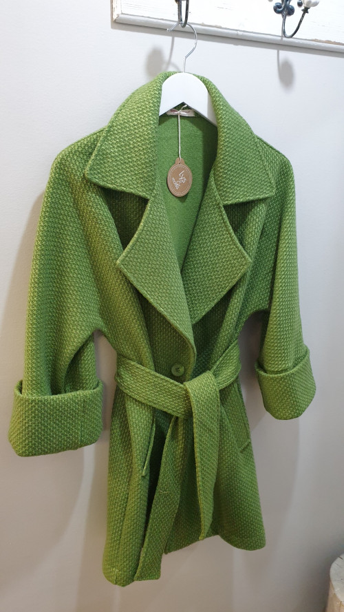 Abrigo corto verde